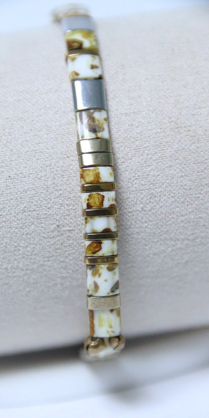 GinKin - Bracelet Perles Japonaises
