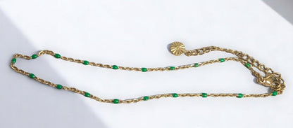Linéa - Bracelets de cheville avec perles de résine (grand choix de coloris)