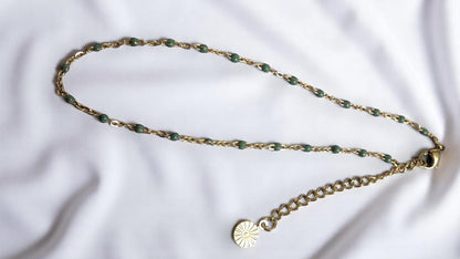 Linéa - Bracelets de cheville avec perles de résine (grand choix de coloris)